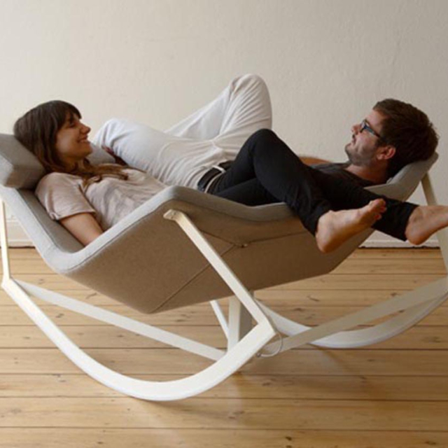 Romantic and Comfortable Rocking Chair by Markus Krauss