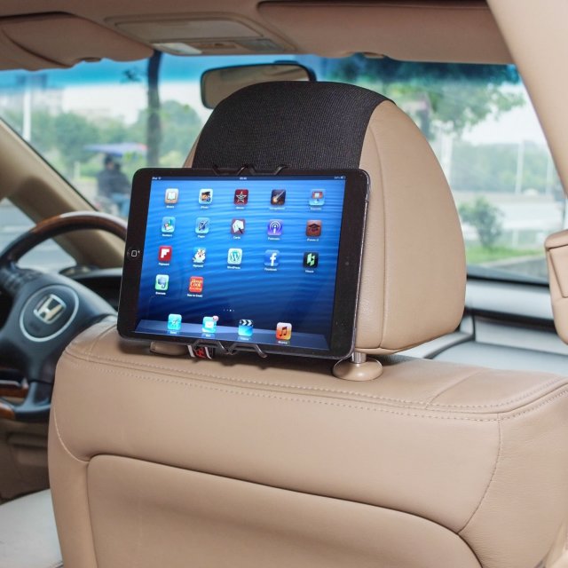 Universal Smartphone & Tablet PC Car Headrest Mount Holder