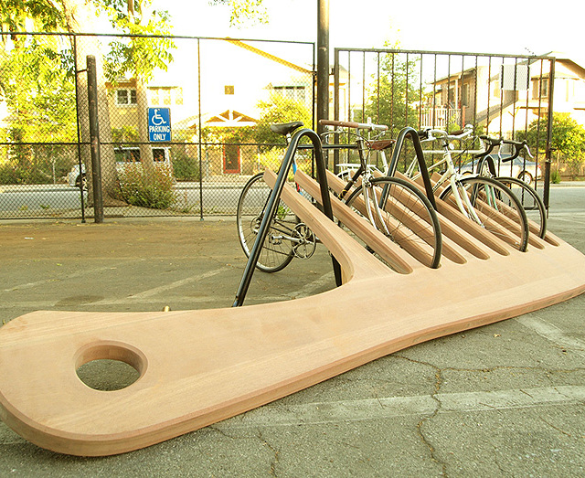 Giant Comb Bike Rack from Knowhow Shop LA