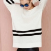 On the Line Waffle Sweater 