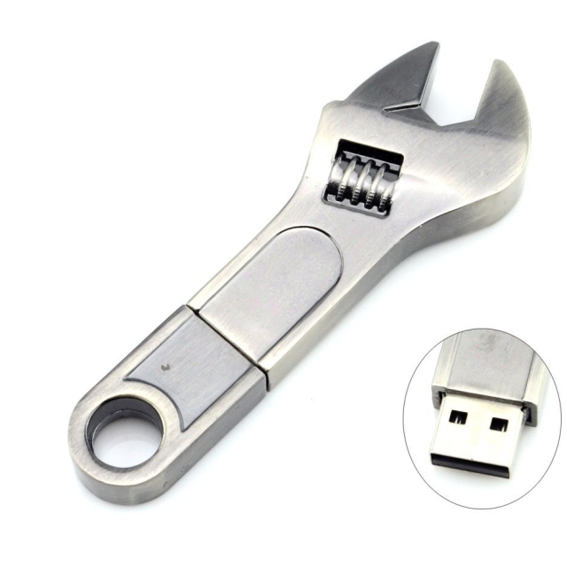 Metal Wrench USB Flash Drive