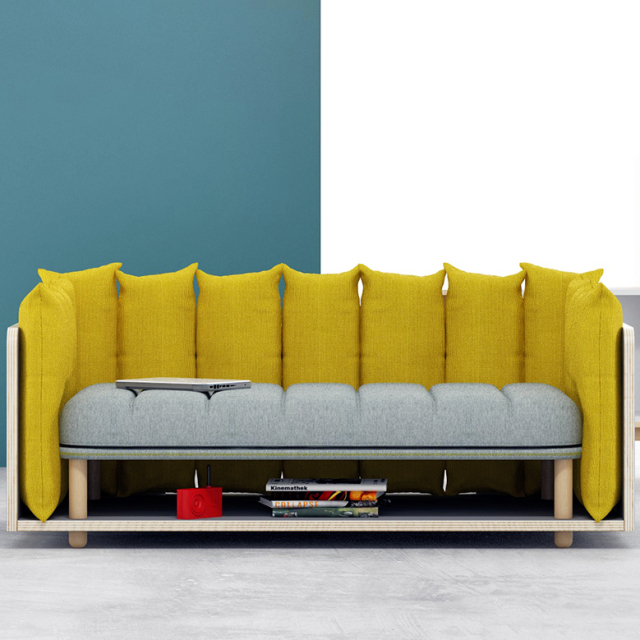 re-cinto sofa by davide anzalone provides playful + unconventional uses
