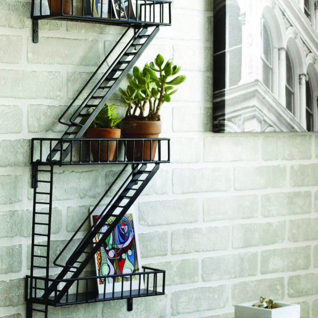 Fire Escape Shelf