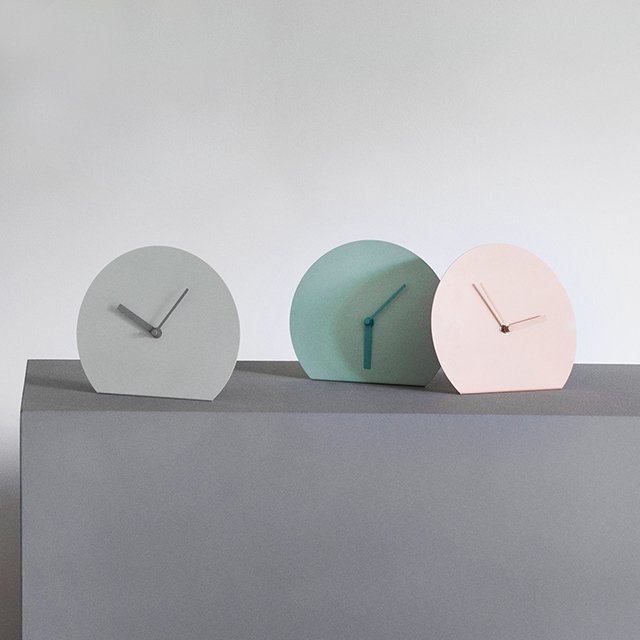 Menu Steel Stand Clocks by Norm Architects