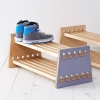 Ziggurat Shoe Rack Abalone Grey 